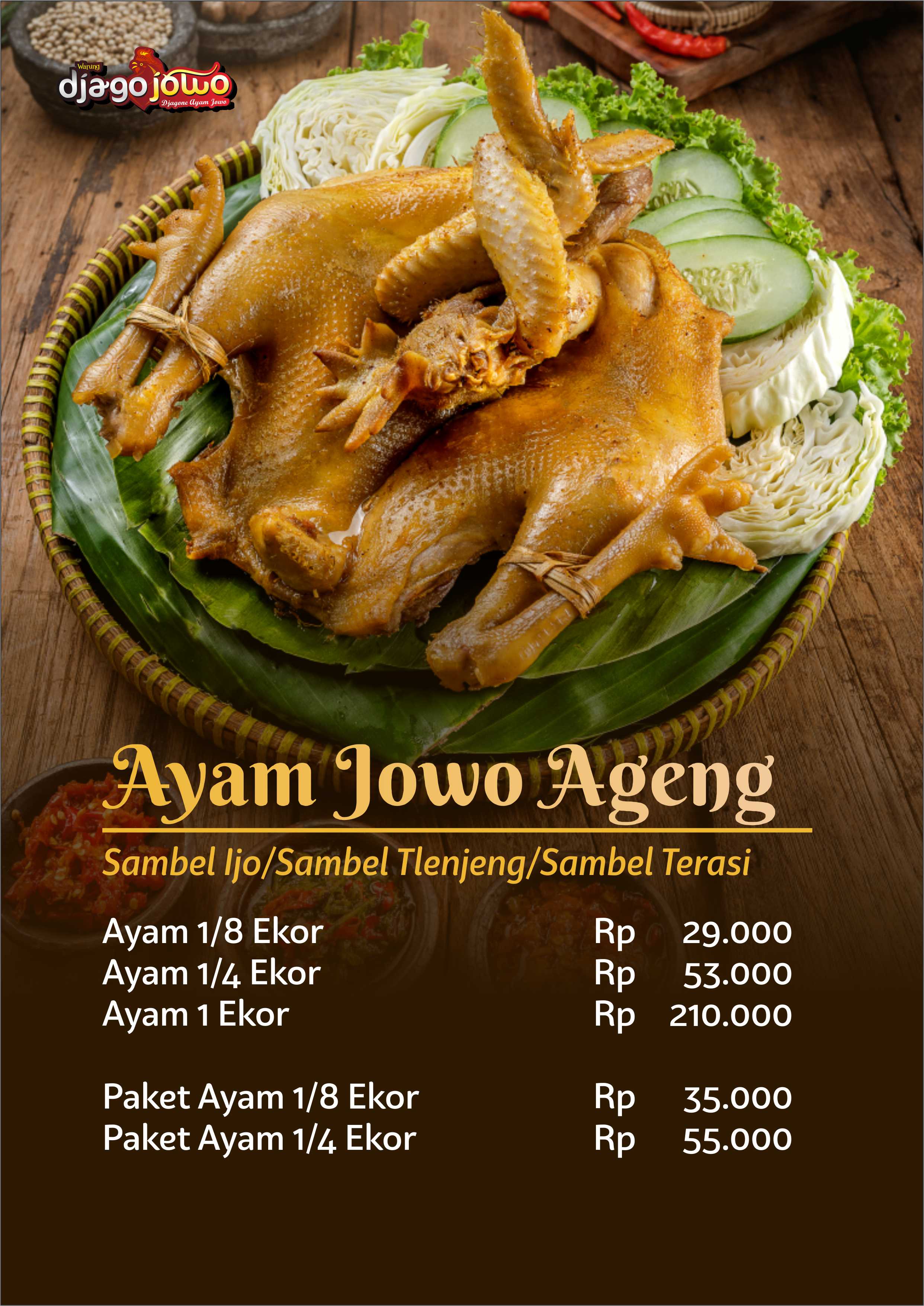 Ayam Jowo Ageng (1/8 Ekor)